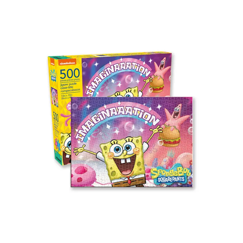 Aquarius - Spongebob Imagination 500 Piece Jigsaw