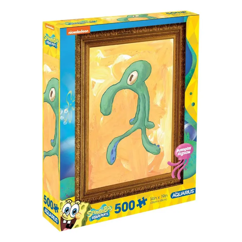 Aquarius - Spongebob Squarepants Bold and Brash Puzzle 500 Piece Jigsaw