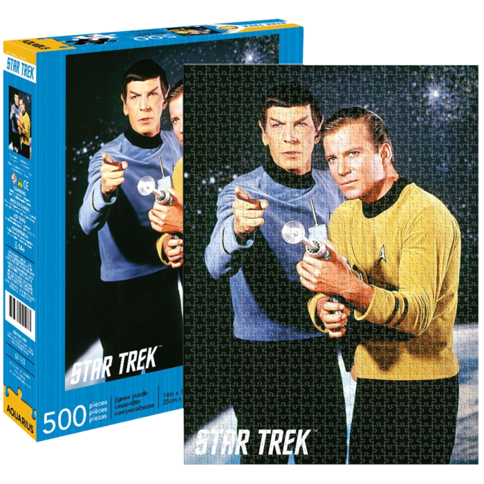 Aquarius - Star Trek - Spock & Kirk 500 Piece Jigsaw