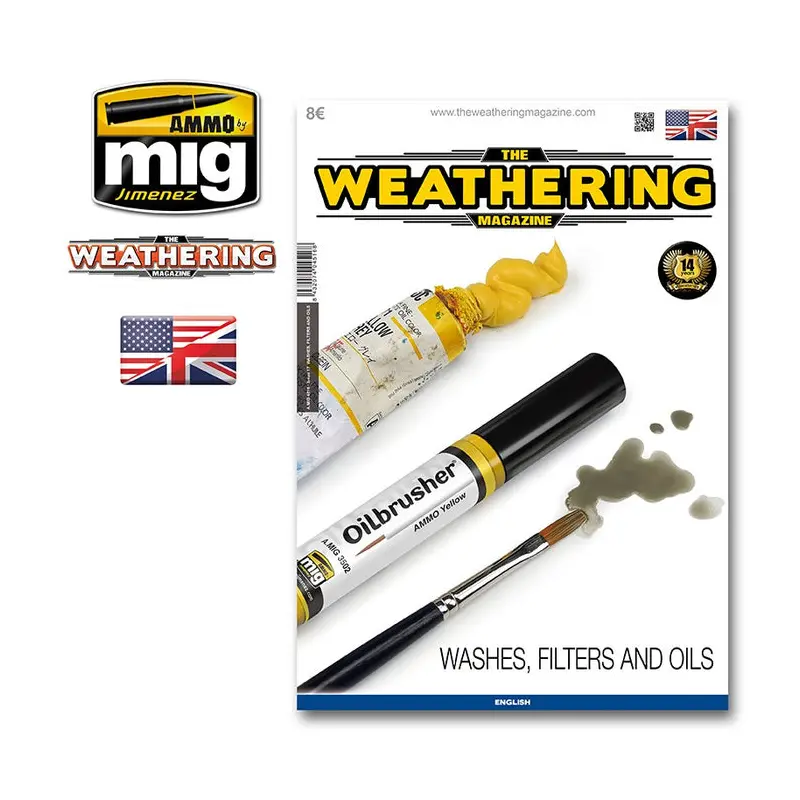 Ammo By Mig The Weathering Magazine 17 - Washes Filters And Oils