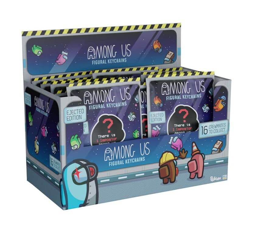 Among Us Crewnate Figural Keychains