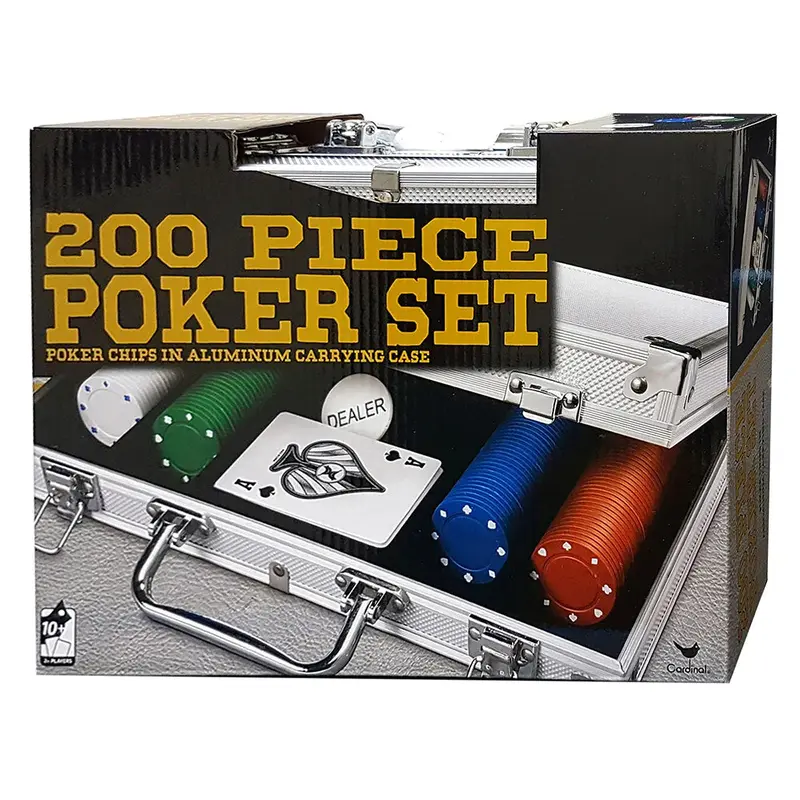 200 Piece Poker Set Aluminium Case