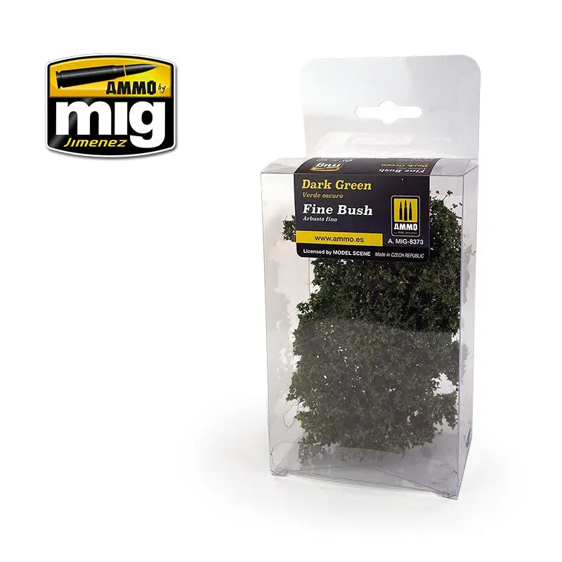 Ammo by MIG Fine Bush - Dark Green