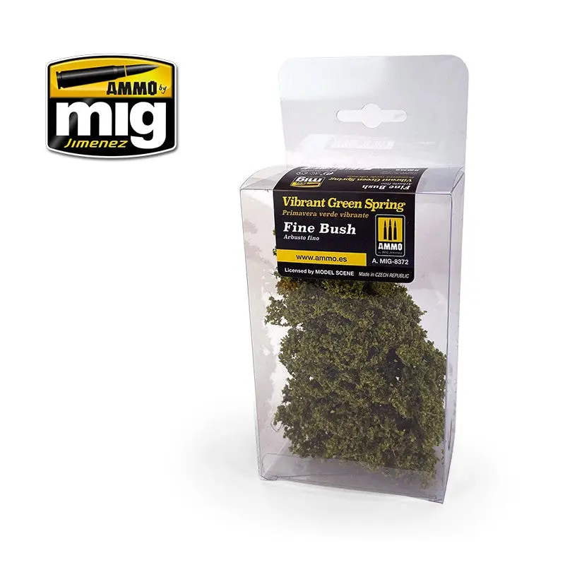 Ammo by MIG Fine Bush - Vibrant Green Spring
