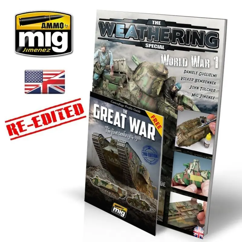 Ammo by MIG - Book - The Weathering Special  World War I (Preorder)