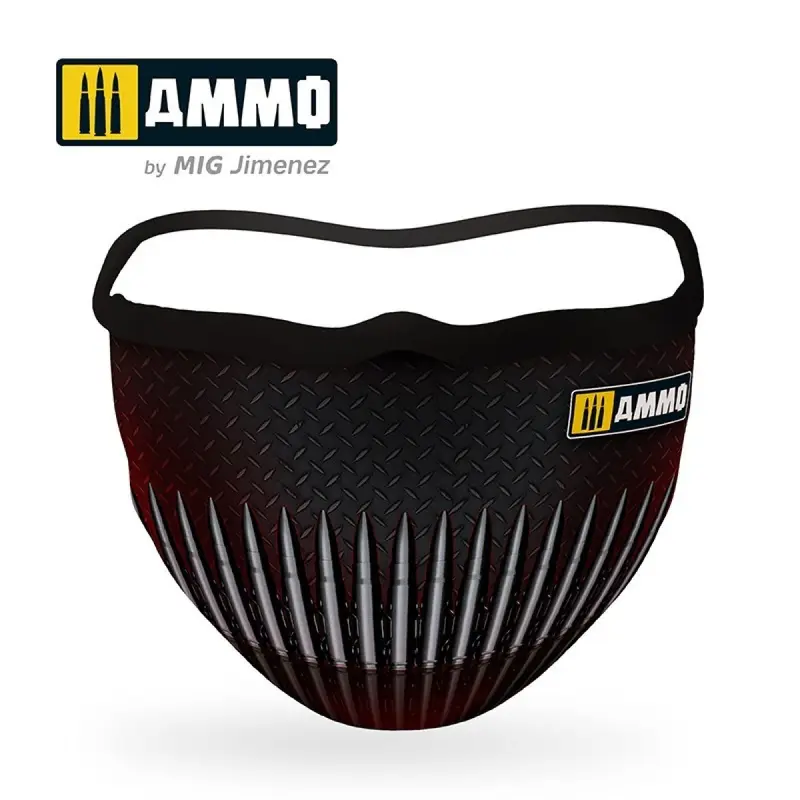 Ammo by MIG - Merchandise - Ammo Face Mask 2.0 (Hygienic Protective Mask 100% Polyester) (Preorder)