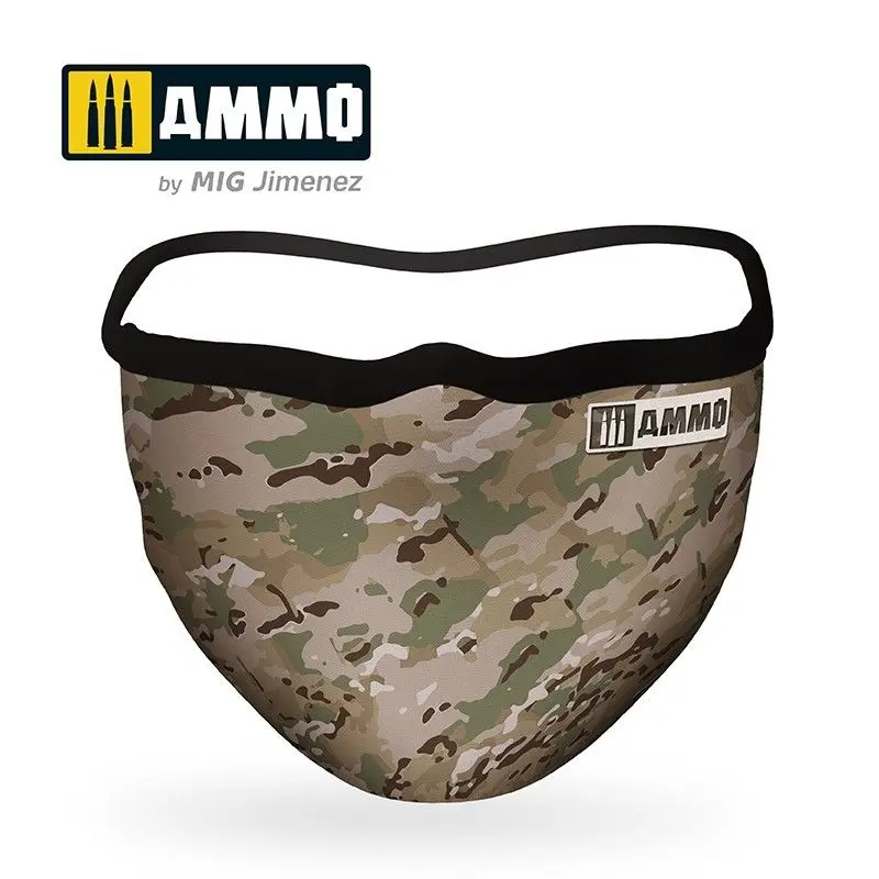 Ammo by MIG - Merchandise - Ammo Face Mask Multicam (Hygienic Protective Mask 100% Polyester) (Preorder)