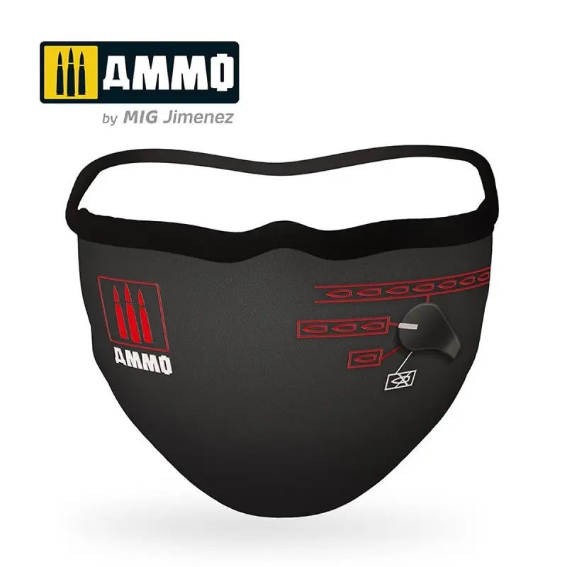 Ammo by MIG - Merchandise - Ammo Face Mask Switch Mask (Hygienic Protective Mask 100% Polyester) (Preorder)