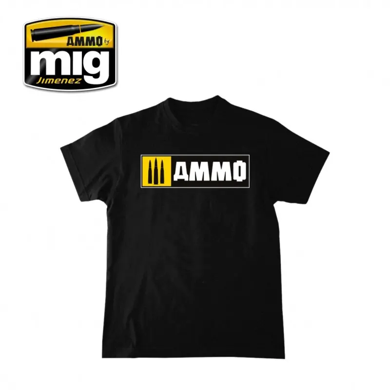 Ammo by MIG - Merchandise - T-Shirt Ammo Easy Logo (Size L) (Preorder)