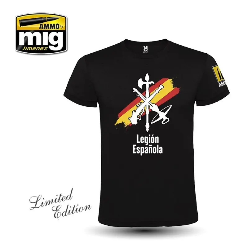 Ammo by MIG - Merchandise - T-Shirt Legin Espaola Retro (Size S) (Preorder)