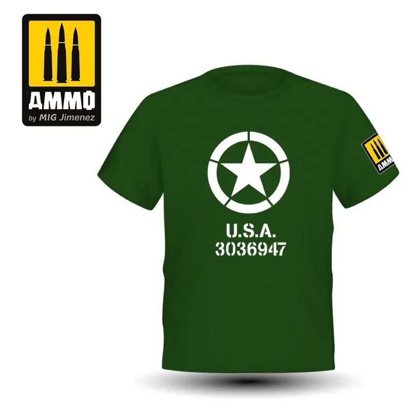 Ammo by MIG - Merchandise - T-Shirt Star U.S.A. (Size L) (Preorder)