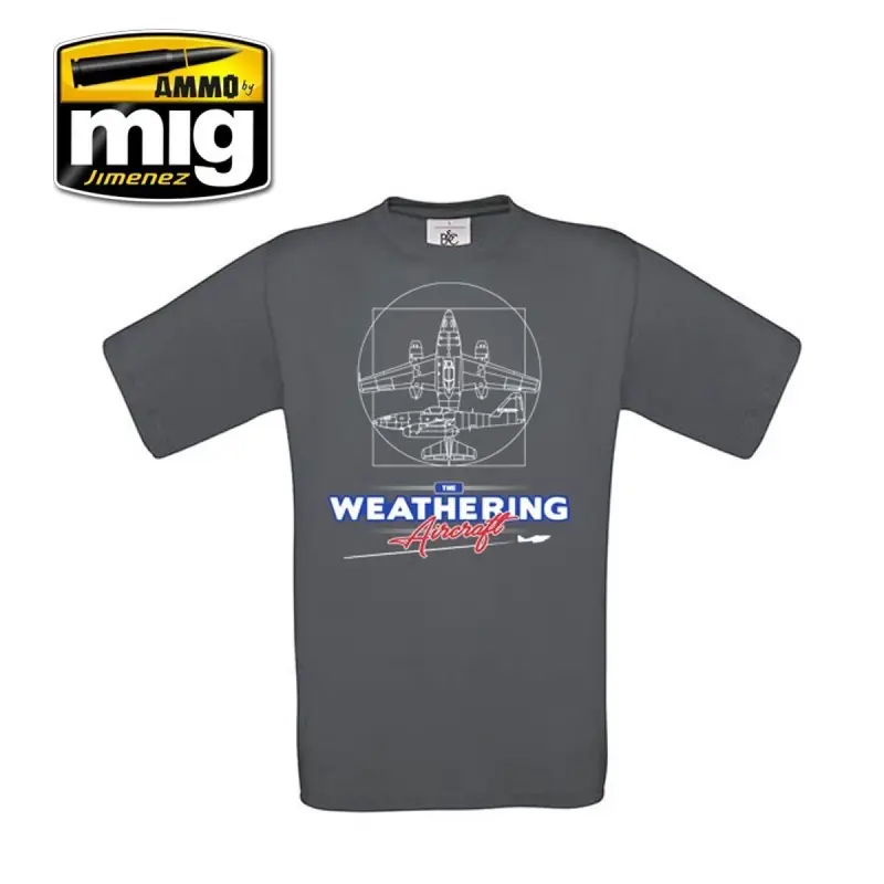 Ammo by MIG - Merchandise - T-Shirt The Weathering Aircraft (M Size) (Preorder)