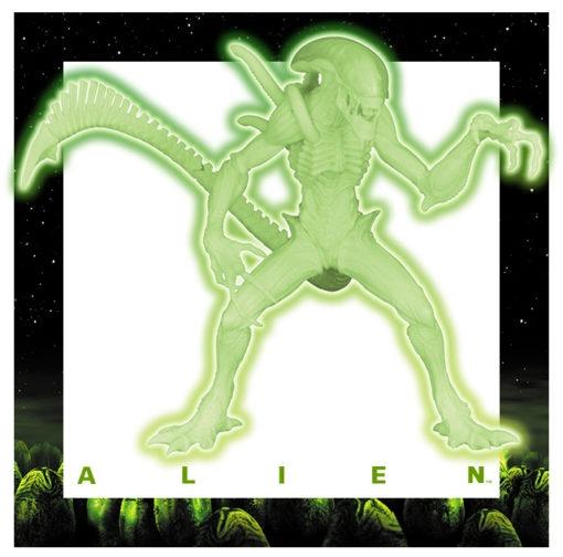 Alien Glow in the Dark Figure