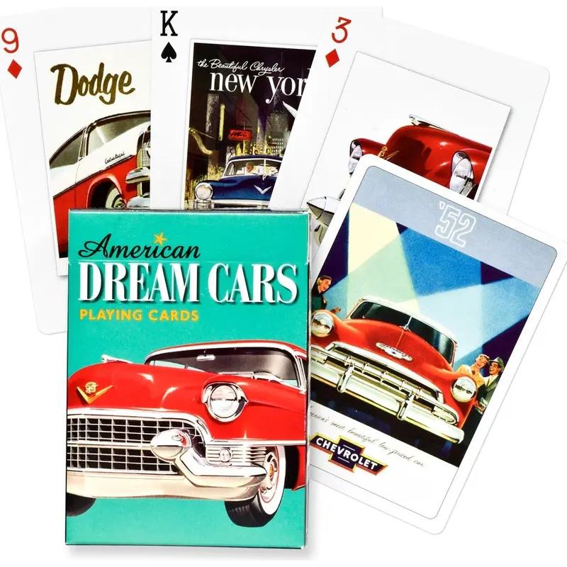 American Dream Cars Playing Cards