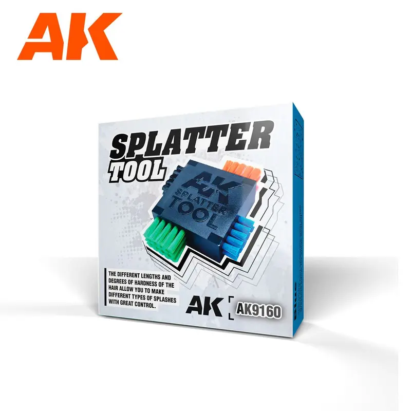 AK Interractive Auxiliaries - Splatter Tool