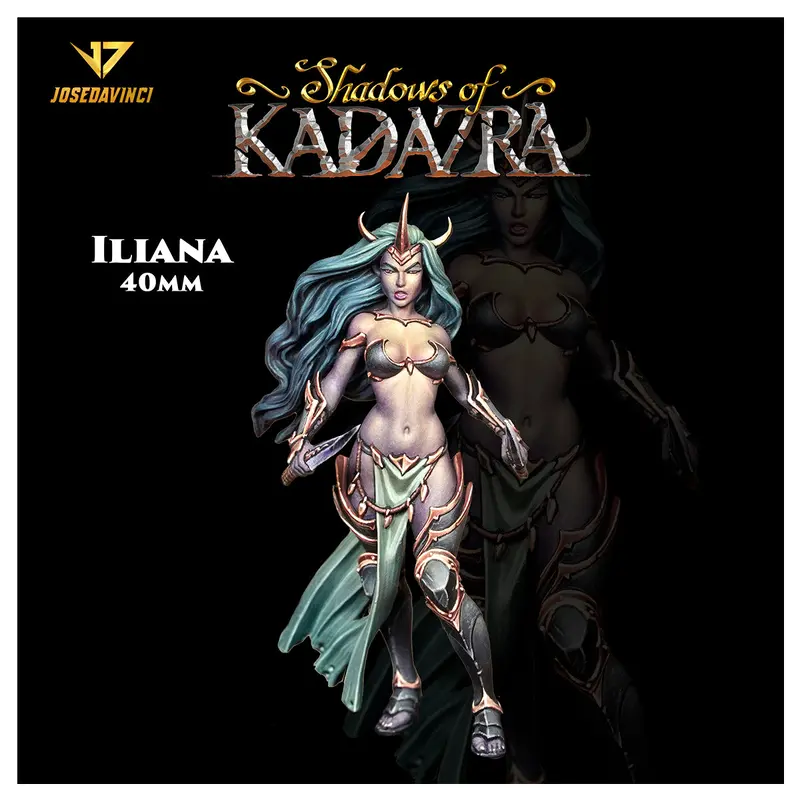 AK Interactive Resins Fantasia - Iliana Miniature 40mm