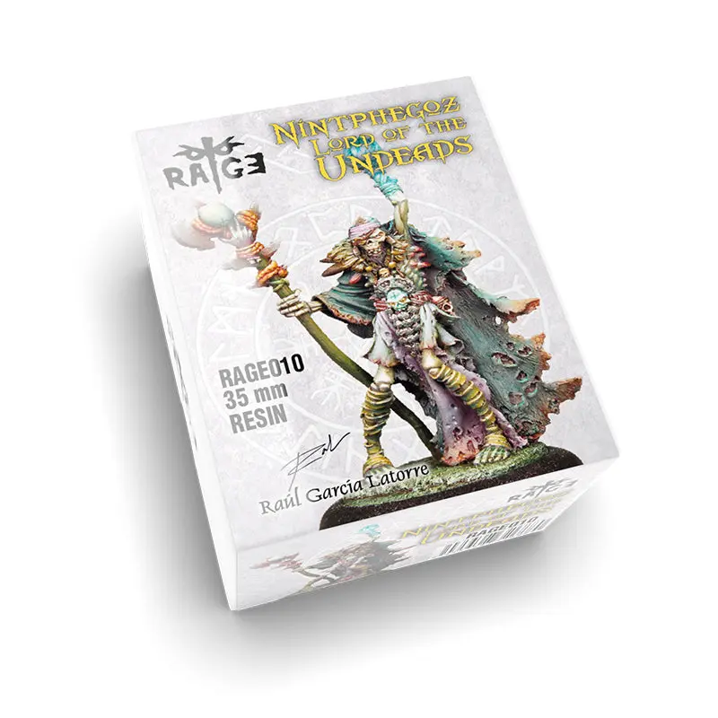 AK Interactive Resins Fantasia Latorre - Nintphegoz. Lord Of The Undeads Miniature 35mm