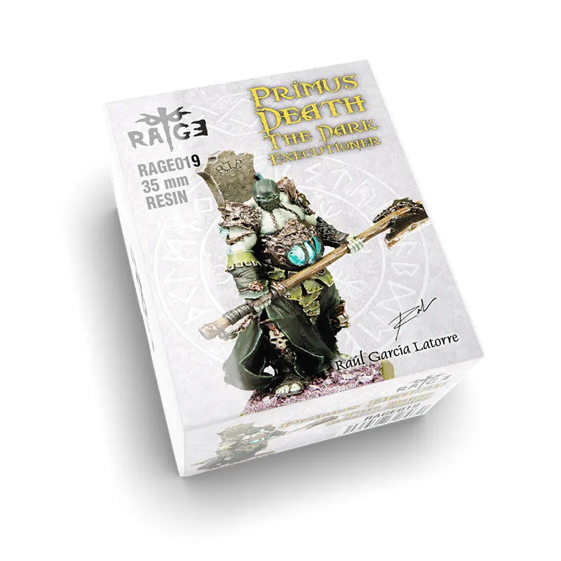 AK Interactive Resins Fantasia Latorre - Primus Death. The Dark Executioner Miniature 35mm