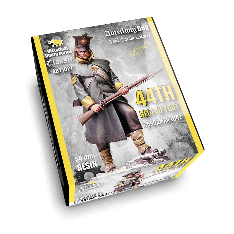 AK Interactive Resins Historica - 44Th Regiment of Foot Gandamak 1842. Miniature 54mm