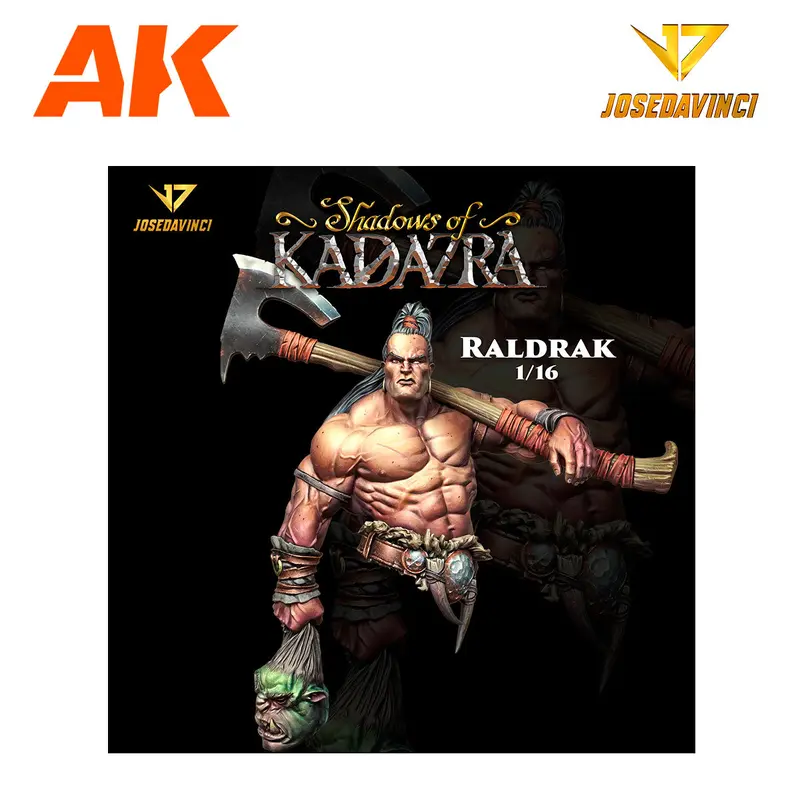 AK Interactive Shadows of Kadazra Raldrak Bust Figure