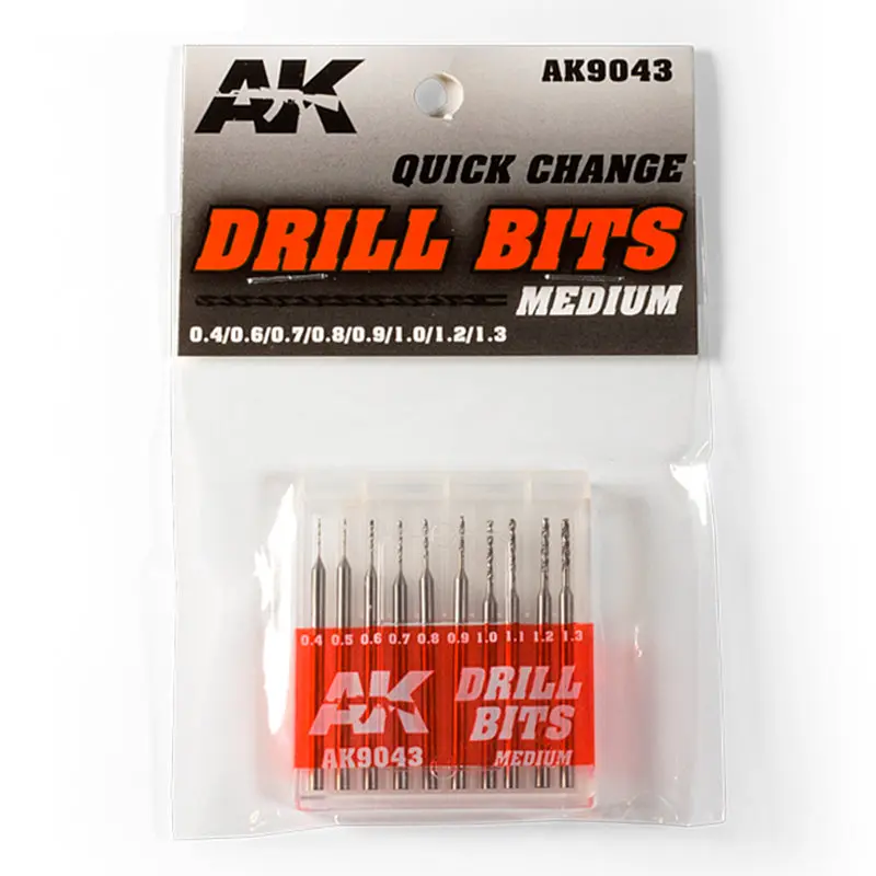 AK Interactive Drill Bits 10-Piece Set