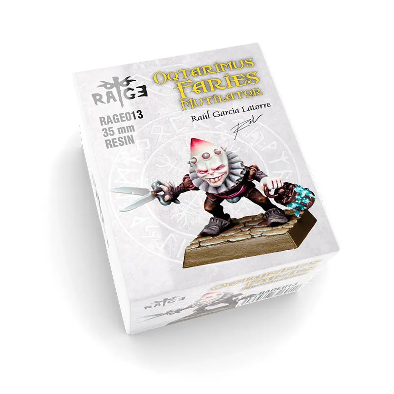 AK Interactive Fantasia Latorre Oqtarimus Faries Mutilator Resin Minature 35mm