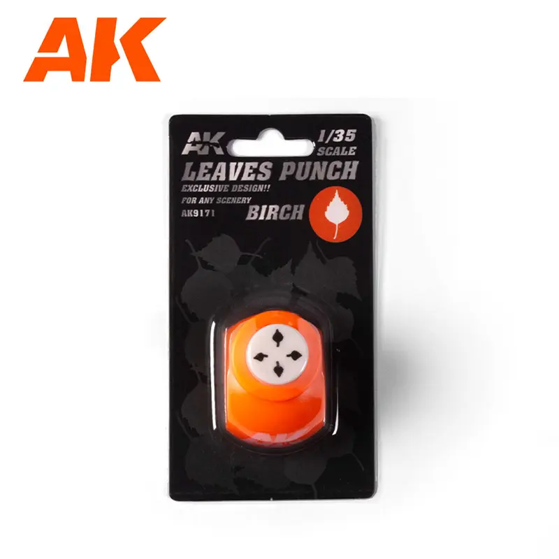 AK Interactive Leaves Punch Birch Tools for 1:35/1:32/54mm Scales