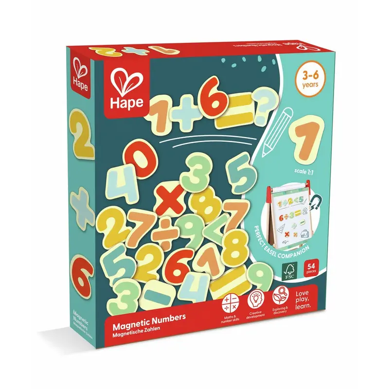 Hape Magnetic Numbers Learning Toy