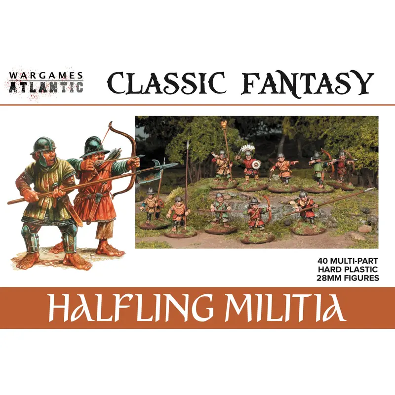 Halfling Milita - 28mm Classic Fantasy Tropes