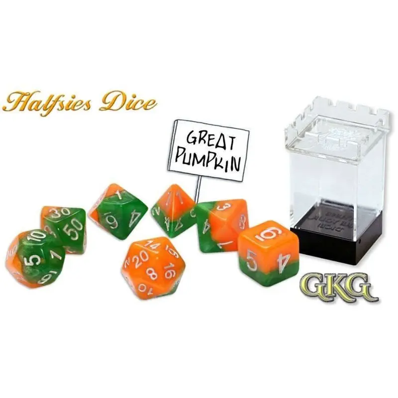 Halfsies Dice - Great Pumpkin