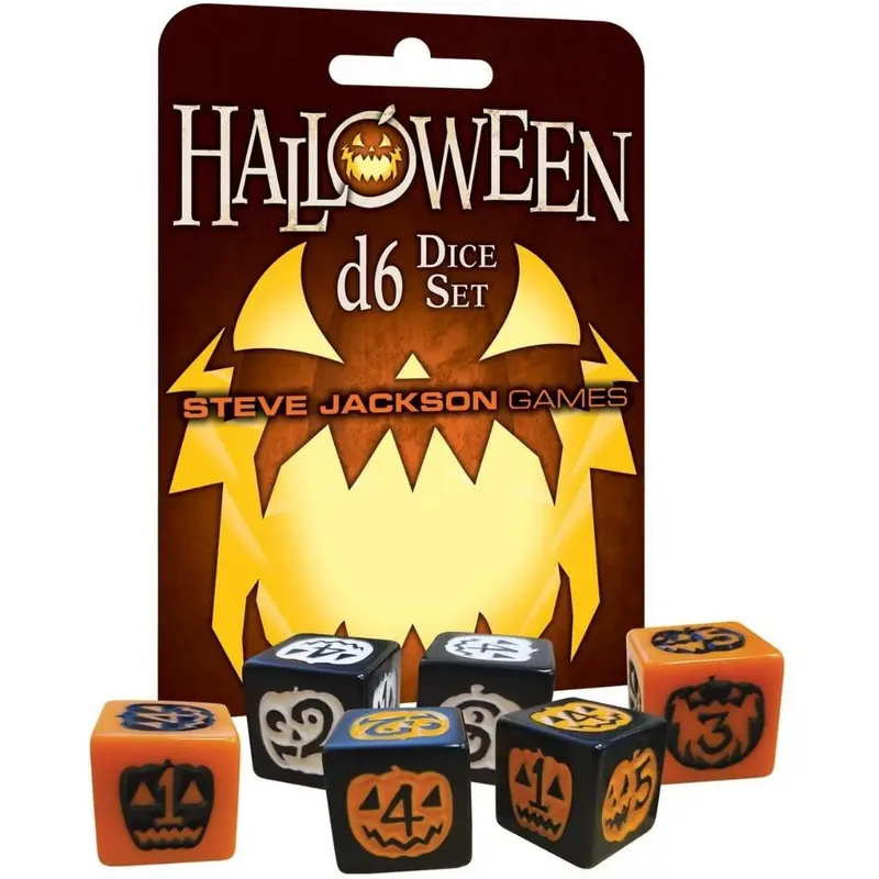 Halloween d6 Dice Set