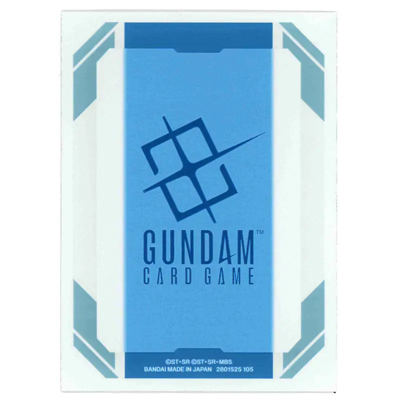 Gundam Card Game: Official Card Sleeves 01  Gundam Card Game Logo