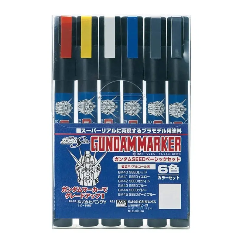 Gundam Marker - Gundam Seed Basic Set