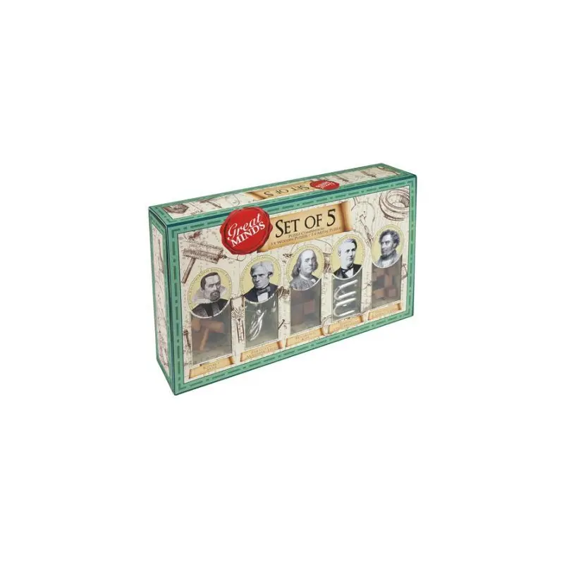 Great Minds Set Of 5