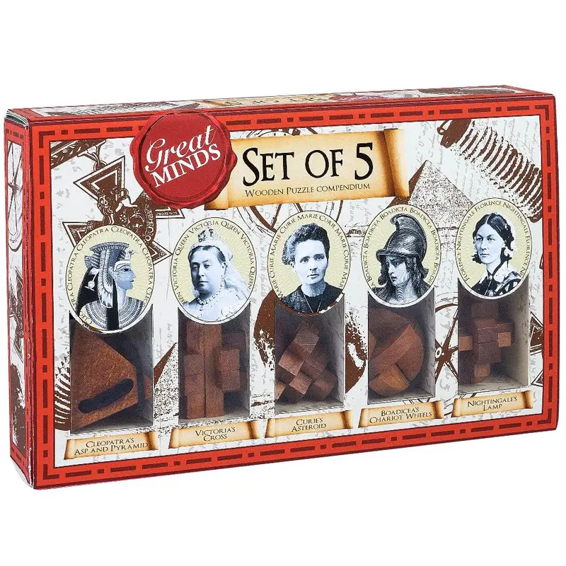 Great Minds Set Of Five: Women