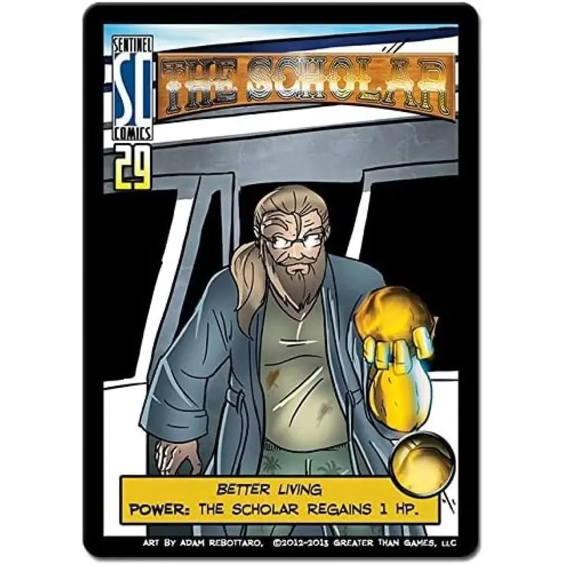 Greater Than Games Sentinels of the Multiverse: The Scholar Card Game Expansion