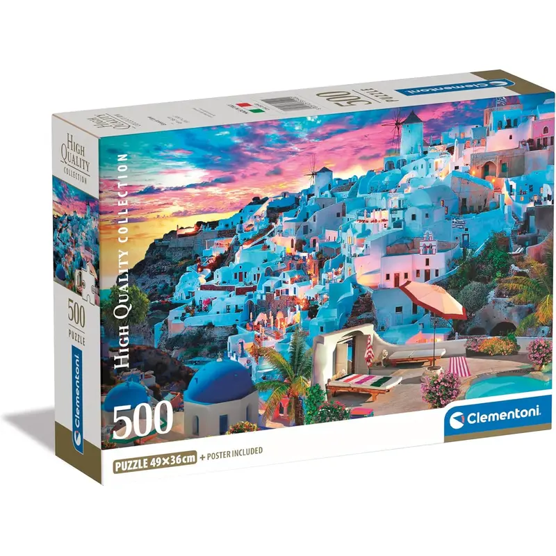 Greece View 500 Piece Jigsaw (Highquality)