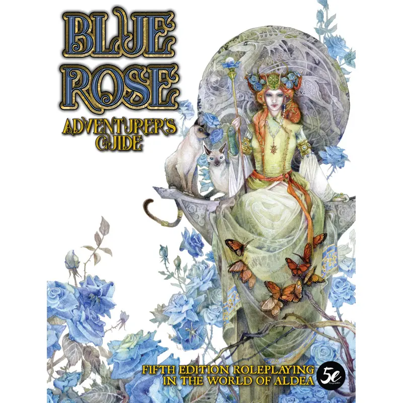 Green Ronin Blue Rose RPG Book - Adventurer's Guide 5E