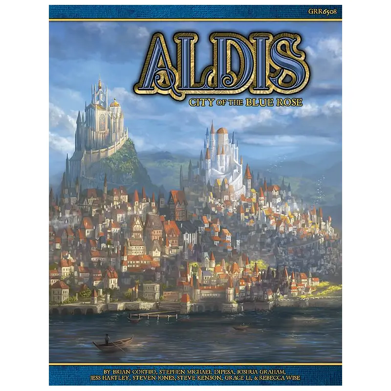 Green Ronin Blue Rose RPG Book - Aldis: City of the Blue Rose Sourcebook