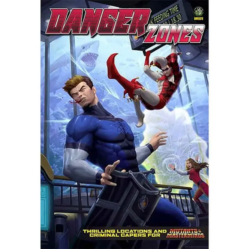 Green Ronin Mutants & Masterminds RPG Book - Danger Zones Sourcebook