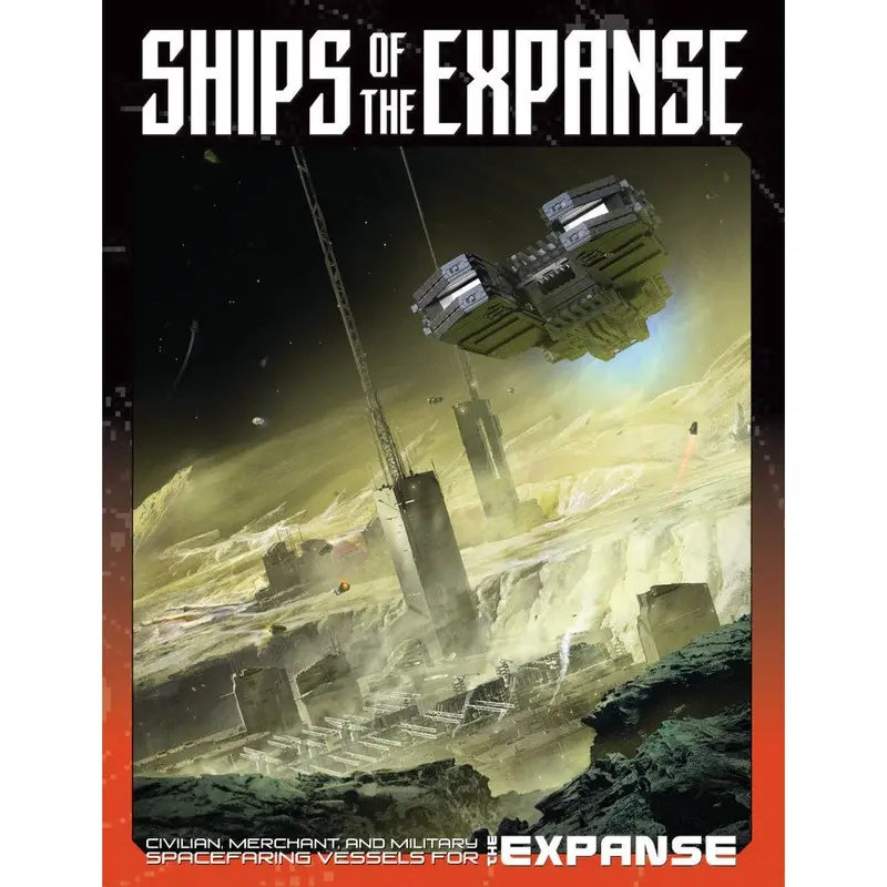 Green Ronin The Expanse RPG: Ships of the Expanse Book