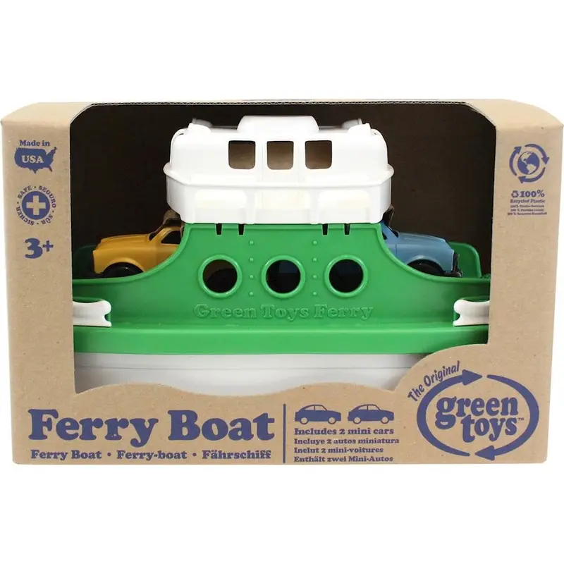 Green Toys - Ferry Boat - Green/White