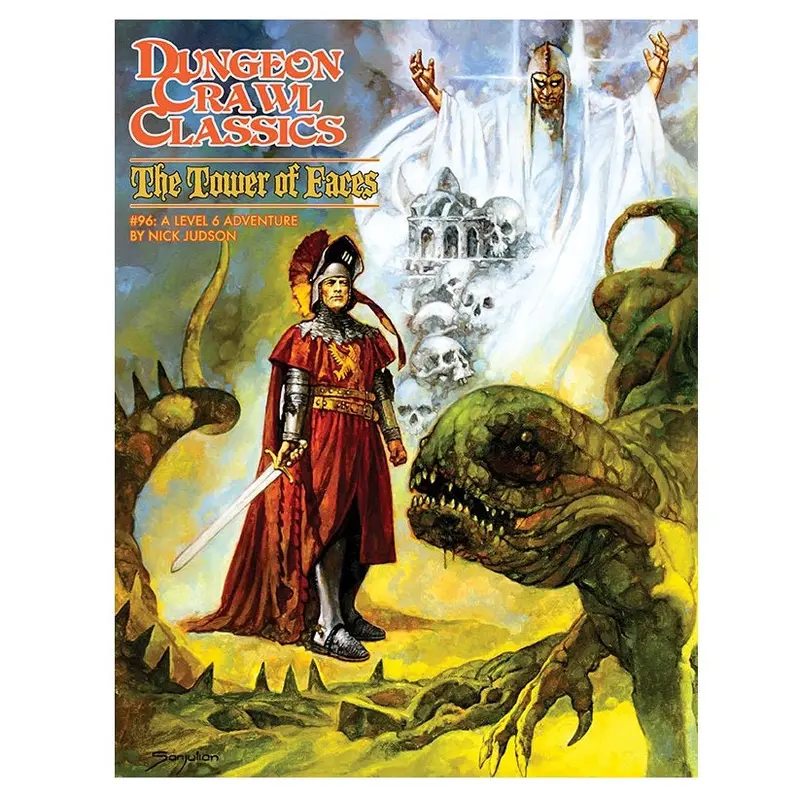 Goodman Games Dungeon Crawl Classics 96 - The Tower of Faces RPG Adventure Book