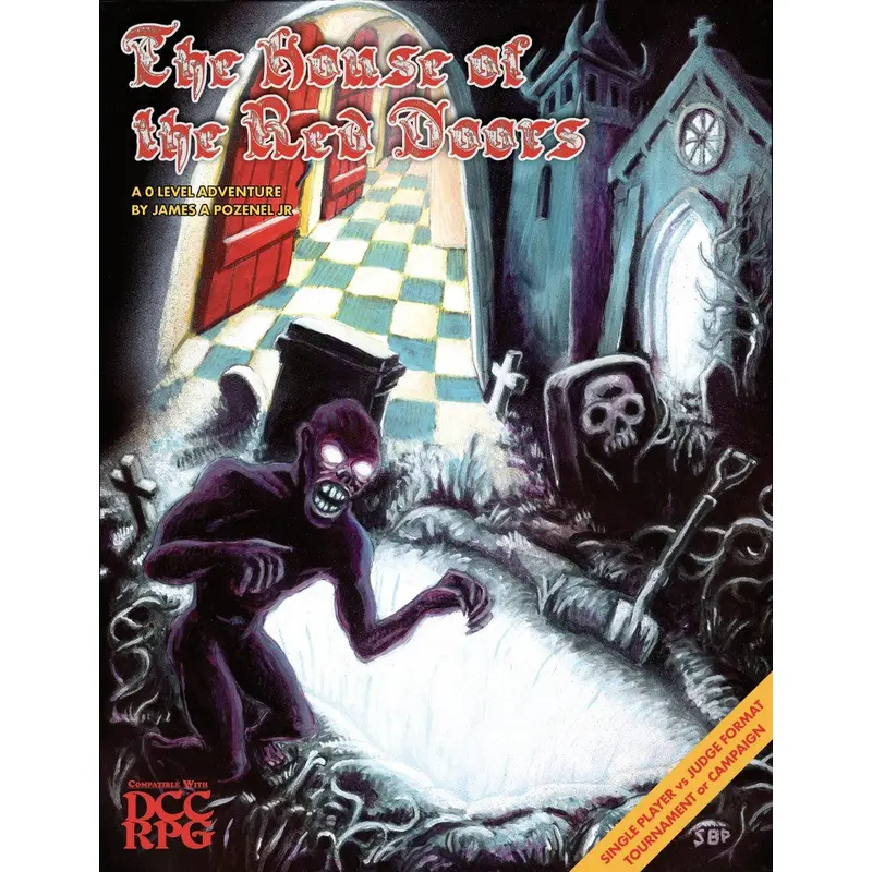 Goodman Games Dungeon Crawl Classics: Adventure - The House of the Red Doors