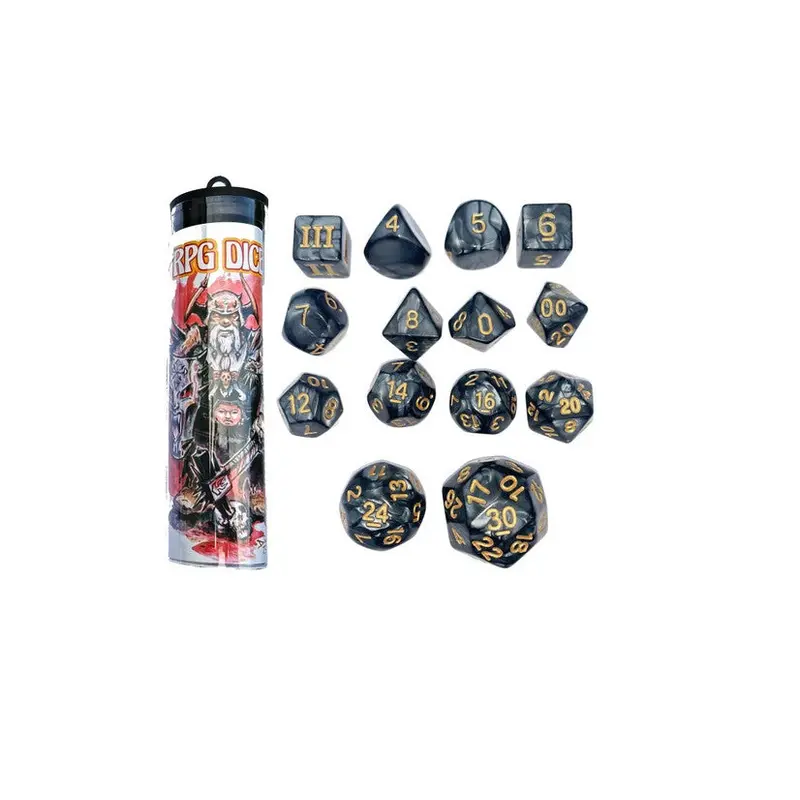 Goodman Games Dungeon Crawl Classics Arms Mighty 14-Piece Dice Set
