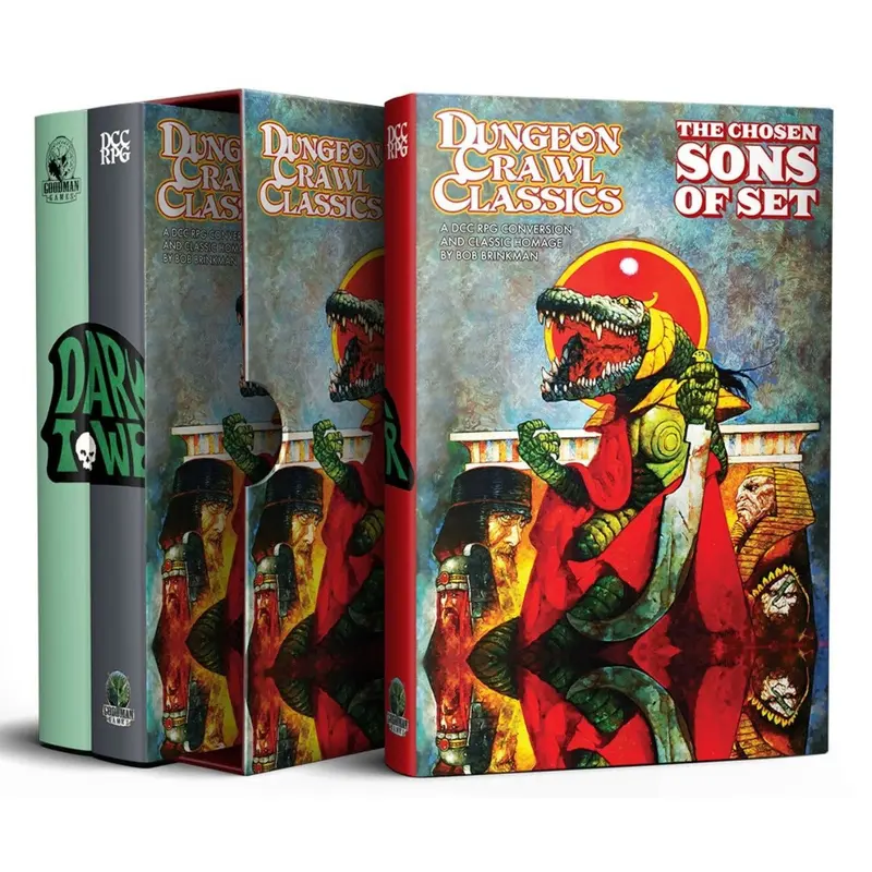 Goodman Games Dungeon Crawl Classics - Dark Tower (3 -Volume Slipcased Set)