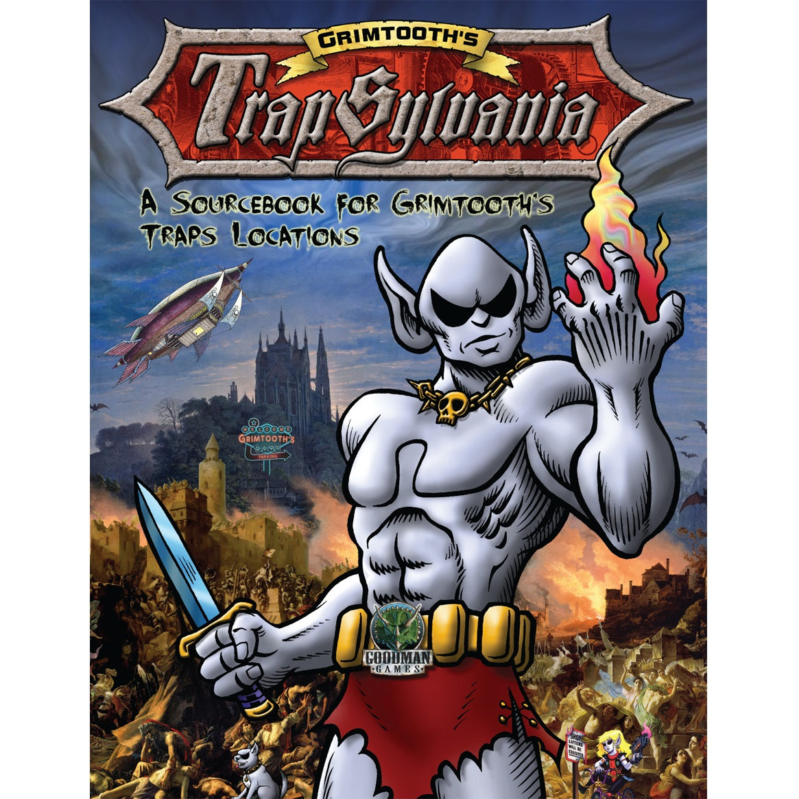 Goodman Games Dungeon Crawl Classics - Grimtooth's Trapsylvania Book