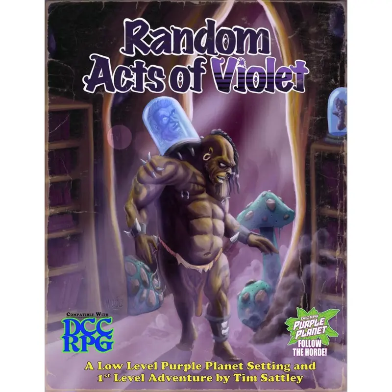 Goodman Games Dungeon Crawl Classics - Random Acts of Violet Book