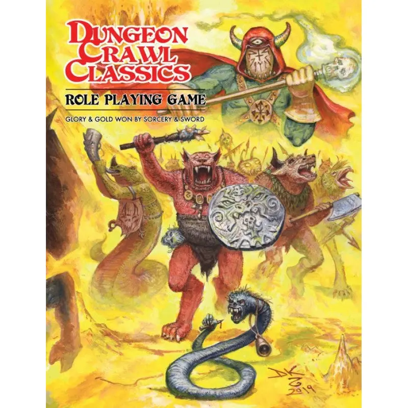 Goodman Games Dungeon Crawl Classics - Softcover Beastman Edition Core Rulebook