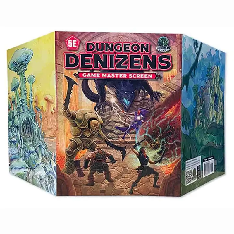 Goodman Games Dungeons & Dragons 5th Edition Dungeon Denizens Game Master Screen